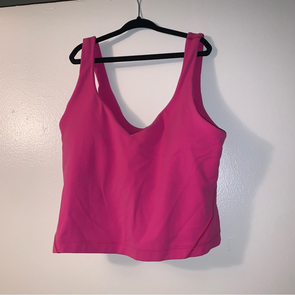 Lululemon Align Tank Top Size 6 - Ripened Raspberry - Picture 3 of 6